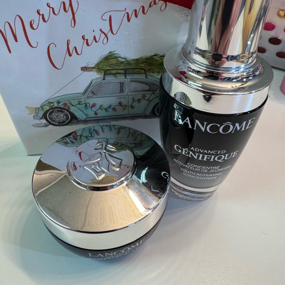 Lancôme Skincare- genefique serum 30ml and eye 15ml, BNIB FS
